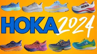 Hoka Running Shoes Review  Mach 6 Clifton 9 Bondi 8 Skyward X Speedgoat 5 amp More  2024 [upl. by Delfine454]