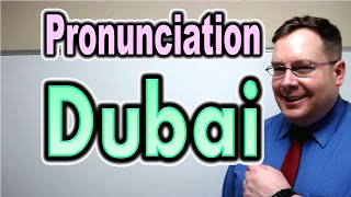 How do English speakers pronounce quotDubaiquot  ForB English Lesson [upl. by Kalasky577]