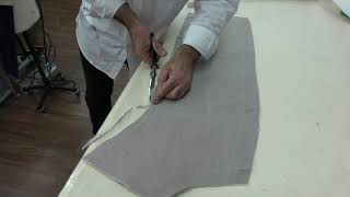 How to Prepare A ReadyMade Jacket Front Canvas [upl. by Tadeas]