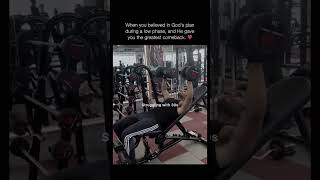 God’s Plan 🧿 gym winterarc bodybuilding powerlifting gymmotivation [upl. by Atteyram]