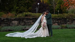 Saint Clements Castle in Portland CT Wedding Ceremony 2022 [upl. by Assej]