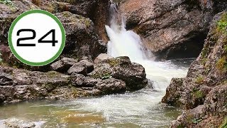 Sonido de CASCADA 💧💧💧 Relajante con Agua Cayendo Fuerte en un Lago para Dormir y Relajarse [upl. by Mohun]