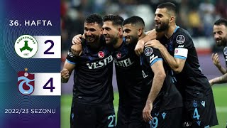 B Giresunspor 24 Trabzonspor  36 Hafta  202223 [upl. by Aja]