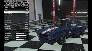 GTA 5  DLC Vehicle Customization Lampadati Michelli GT and Review [upl. by Inor393]