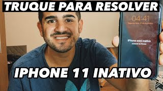 Como DESBLOQUEAR IPHONE 11 INATIVO rapidamente ⛔️ SEM USAR ITUNES [upl. by Ecarg]