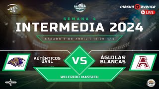 MAXIMO AVANCE EN VIVO AUTÉNTICOS TIGRES vs ÁGUILAS BLANCAS ONEFA maximoavance INTERMEDIA [upl. by Earej]