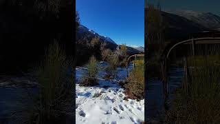 Si es primavera en la patagonia es con nieve 2024 Colectivo al amanecer Cuesta del Ternero ASMR [upl. by Anselmo133]