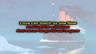 Celine Dion  My Heart Will Go On Lyrics [upl. by Thedrick60]