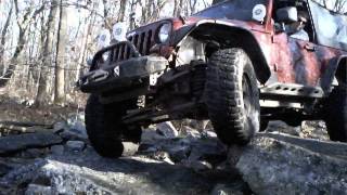 Jeep Wrangler JK vs YJ Off Road at Rausch Creek [upl. by Burta568]