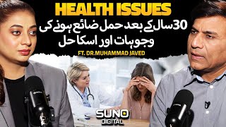 Healthy Living After 30 Why Does A Miscarriage Happen  Ft Dr Muhammad Javed [upl. by Sirama]