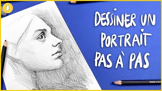 Comment dessiner un portrait au crayon pas à pas [upl. by Rheims]