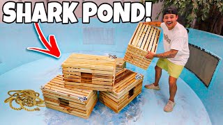 Adding ARTIFICIAL REEF in My 5000G SHARK POND [upl. by Poppy]