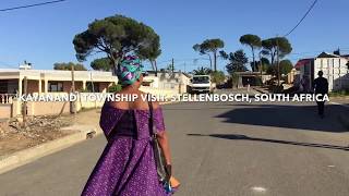 Kayamandi Township Visit Stellenbosch South Africa [upl. by Brent]