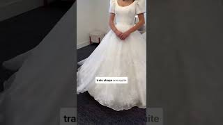 How to Bustle a Wedding Dress [upl. by Anaert]