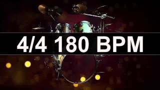 🔴 Drums Metronome 180 BPM [upl. by Loresz]