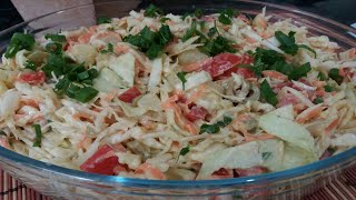 SALADA DE REPOLHO DELICIOSA  RECEITINHAS COM AMOR [upl. by Laird122]