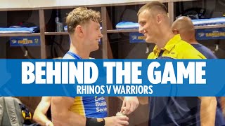 Behind the Game  Leeds Rhinos v Wigan Warriors [upl. by Claudette]