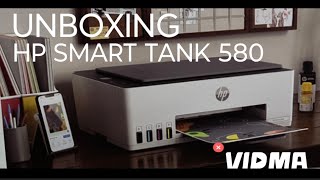 🖨️☑️UNBOXING IMPRESORA HP SMART TANK 580 😱 INSTALACIÓN 🖨️ viral impresoras HP unboxing [upl. by Latin683]