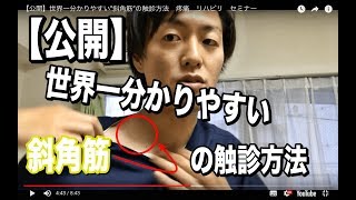 【公開】世界一分かりやすい”斜角筋”の触診方法 頚椎症 手の痺れ 首の痛み [upl. by Arvid823]