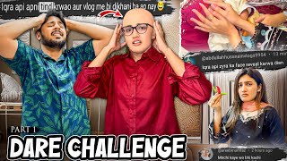 FANS K KEHNY PY TIND KER DE 😱  Zyra Ka Face Reveal 😍  Dare Challenge Part1 😈 [upl. by Aerdnahc]