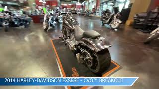 2014 HarleyDavidson Fxsbse  Cvo™ Breakout U960843FR [upl. by Orelu]