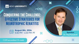 Conquering the Challenge Effective Strategies for Neurotrophic Keratitis [upl. by Ahsyia]