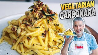 How to Make VEGETARIAN CARBONARA Like an Italian [upl. by Tome]