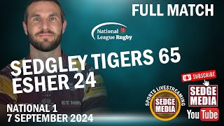 Sedgley Tigers v Esher 7 September 2024 [upl. by Ros]