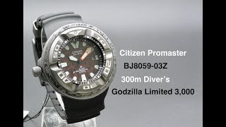 Citizen Promaster BJ805903Z Godzilla Limited 3000 [upl. by Berfield]