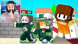 I TROLLED officialscoutop IN SQUID GAME  MINECRAFT [upl. by Eidua282]