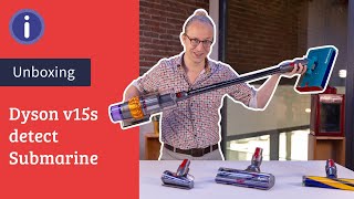 Een stofzuiger die ook kan dweilen  Unboxing Dyson stofzuiger en dweil [upl. by Nosnar]