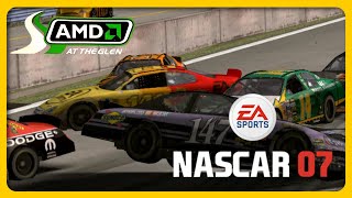 Go Bowling at the Glen  Nascar 07 Season Ep 22 [upl. by Sidnac]