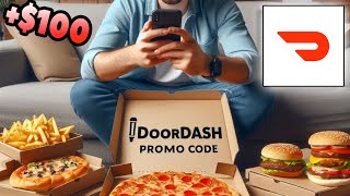 BEST DoorDash Promo Codes ✅ Free 100 Doordash Promo amp Coupon Codes LEGIT amp WORKING [upl. by Marcela]