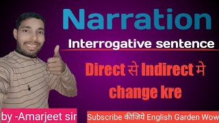 Narration viral Interrogative sentence [upl. by Areid350]