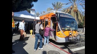 Los Angeles County Metropolitan Transportation Authority 2006 NABI 60BRT CNG 9391 [upl. by Argent35]