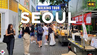 Seoul KOREA  Myeongdong Shopping Street Travel Vlog [upl. by Raye]