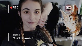 OWLs MAGICAL READATHON VLOG WEEK 4  Buddy Reading a Manga amp Life with a FitBit  the wild Sasha [upl. by Aimee]