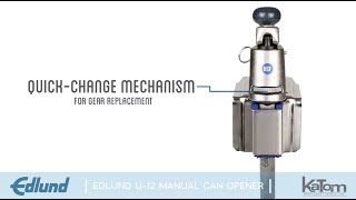 Edlund U12 Manual Can Opener [upl. by Mortensen]