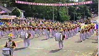 Humboldt High School Marching Band  Strawberry Festival  1996 [upl. by Schatz]