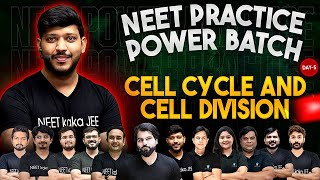 Cell Cycle amp Cell Division  NEET Practice Power Batch  The Most Powerful Batch for NEET2025 [upl. by Ahseia]