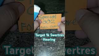 Target Swertres Hearing [upl. by Wills]