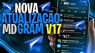 NOVO MDGRAM MOD V17 MELHOR ATUALIZAÇÃO COM COMANDOS OCULTOS 💙 2023 [upl. by Tillman606]