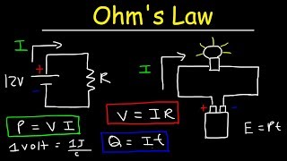 Ohms Law Explained  Voltage Current Resistance Power  Volts Amps amp Watts  Basic Electricity [upl. by Calia491]