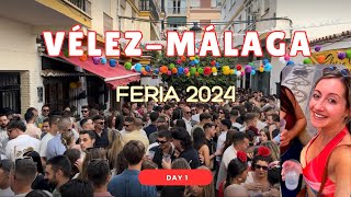 Day 1  SPAIN  Festival  Feria  VélezMálaga 2024 spain españa vlog feria malaga [upl. by Farkas]