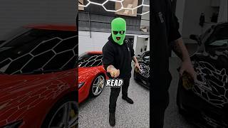 PUSHIN P 🔥 ferrari shorts viral spotto funny parody [upl. by Ahswat496]