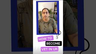 How to work as a veterinary doctor in the UK india veterinary veterinaryinuk 12th science [upl. by Lechar11]