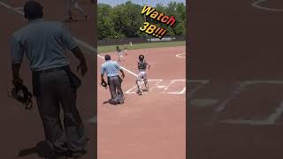 Insane Softball Play 3B Assist to SS Using Head Bounce [upl. by Bren]