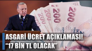 ASGARİ ÜCRET SON DAKİKA quotAsgari Ücret 17 Bin TL Olacakquot  AGRO EKONOMİ [upl. by Harsho967]