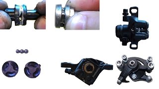 Тормозной механизм дисковых механических тормозов принцип роботы SHIMANO ARTEK ZOOM BOLI FLAME [upl. by Horace]