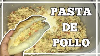 Cómo hacer PASTA DE POLLO PARA SANDWICH 🪐 [upl. by Haleehs457]